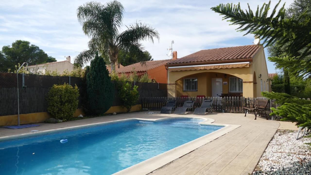 拉梅特拉·德·玛尔Xalet Piscina Privada Ibiscus别墅 外观 照片